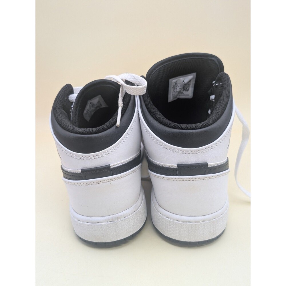 Nike Air Jordan 1 Mid GS Reverse Panda White Black DQ8423-132 Size 6Y Women 7.5 - Picture 8 of 14